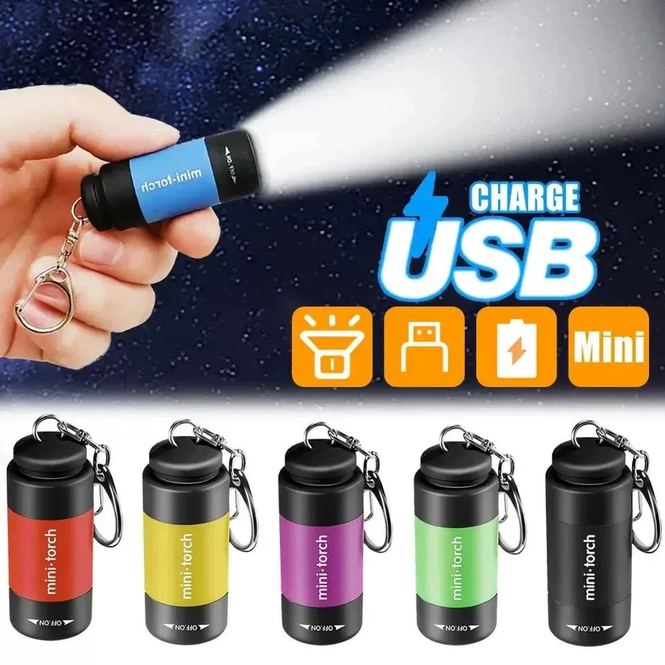 Mini LED Keychain Flashlight